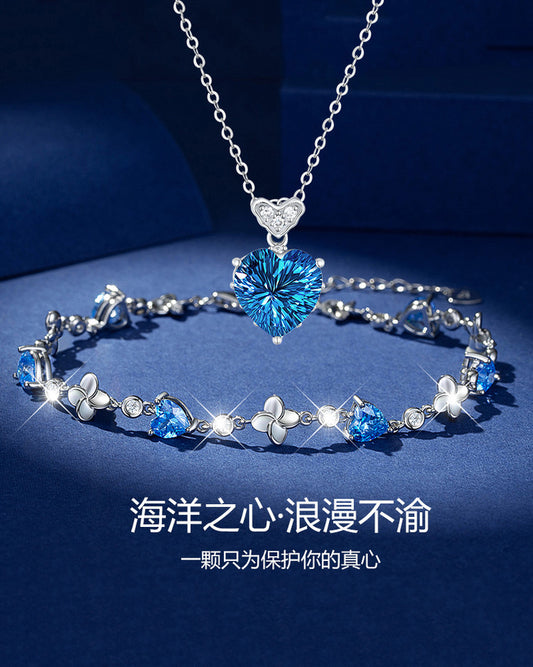 Gelang rantai leher berlian