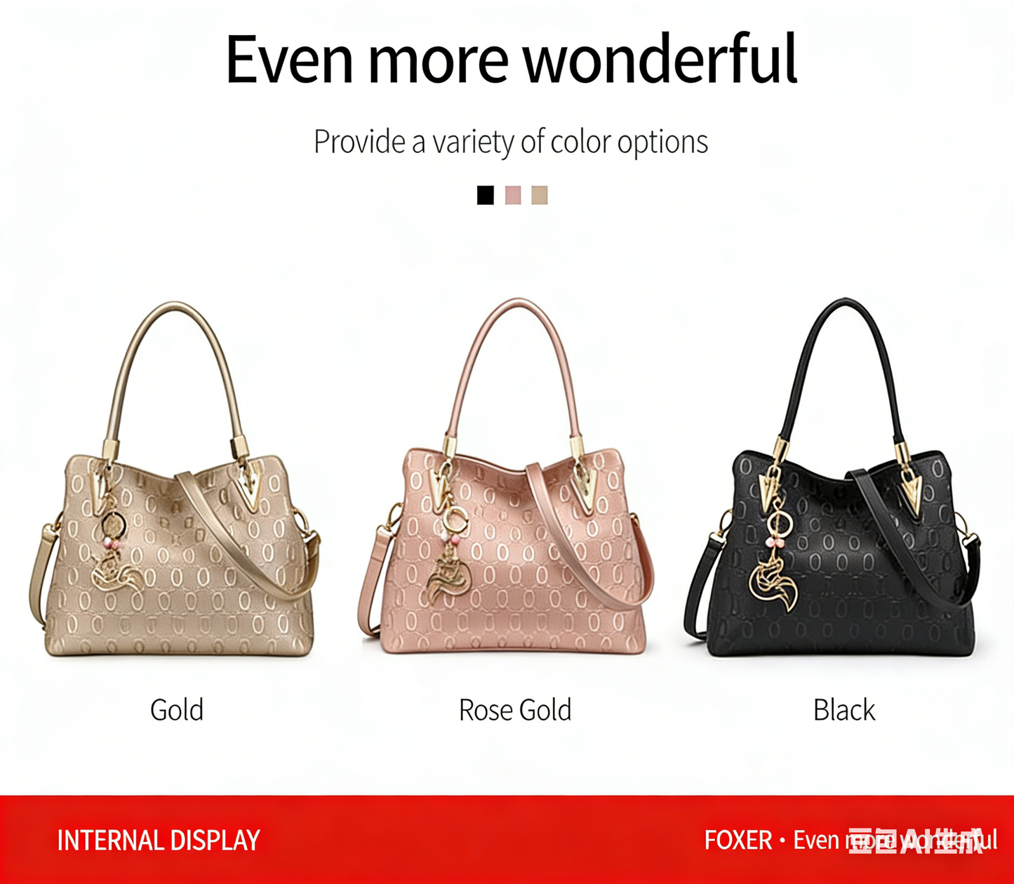 New Xiaoxiangfeng diamond grid chain tote bag