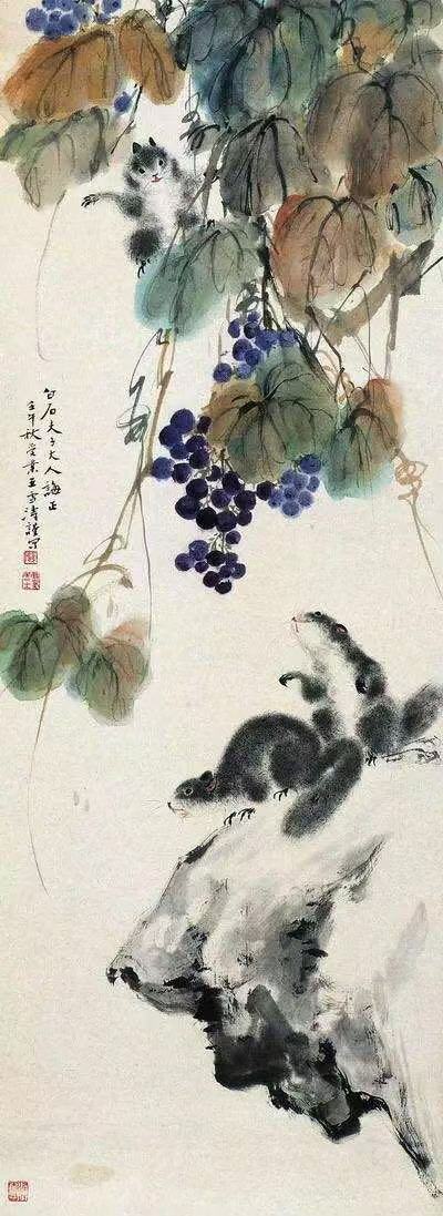 Chinese style living room background decoration painting