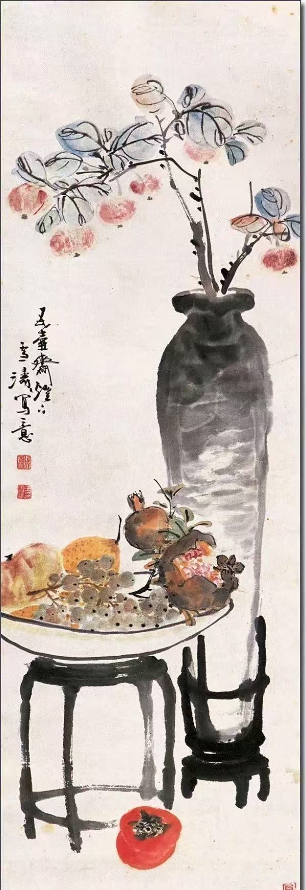 Chinese style living room background decoration painting