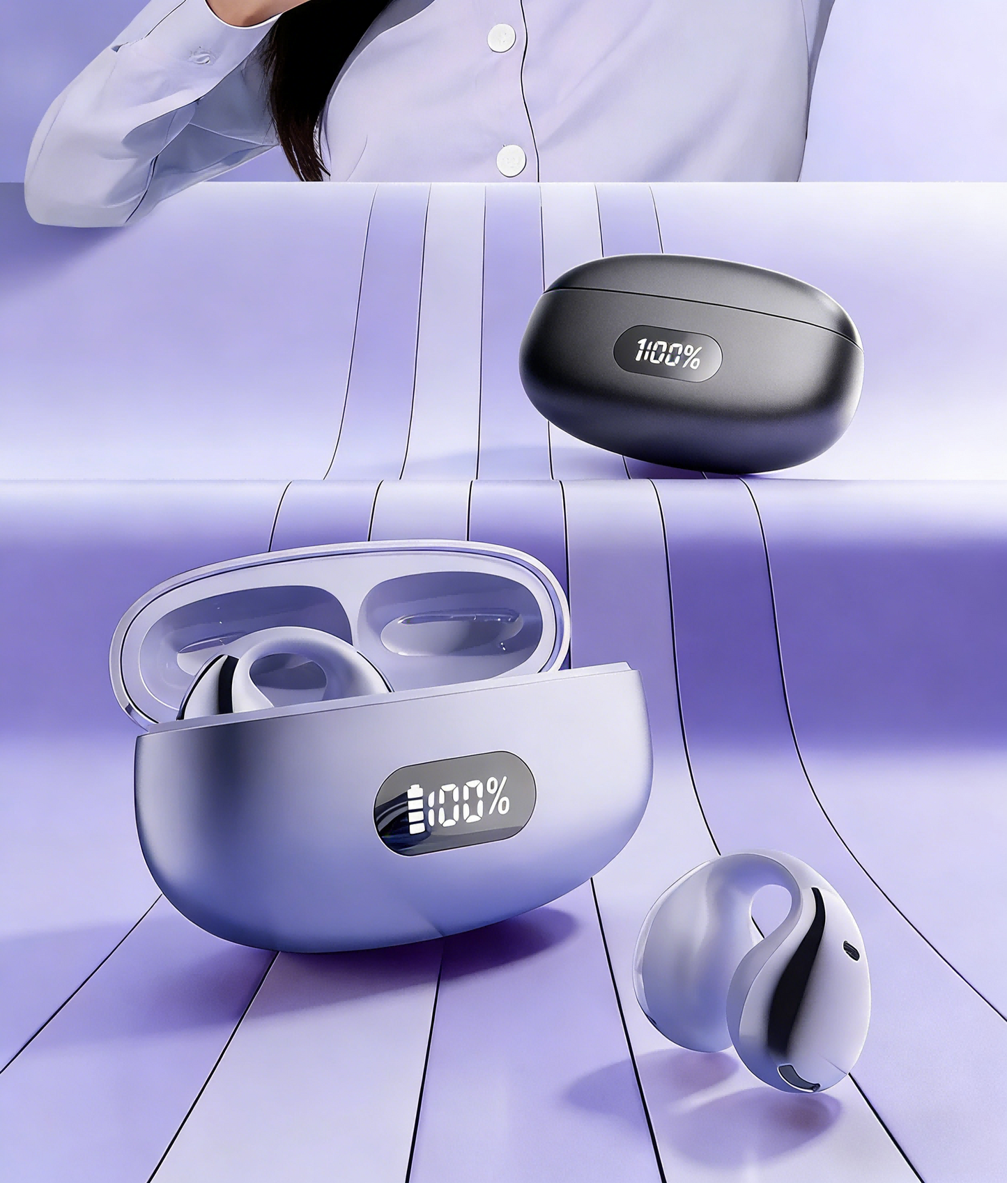 New open-type non-in-ear Bluetooth earphones