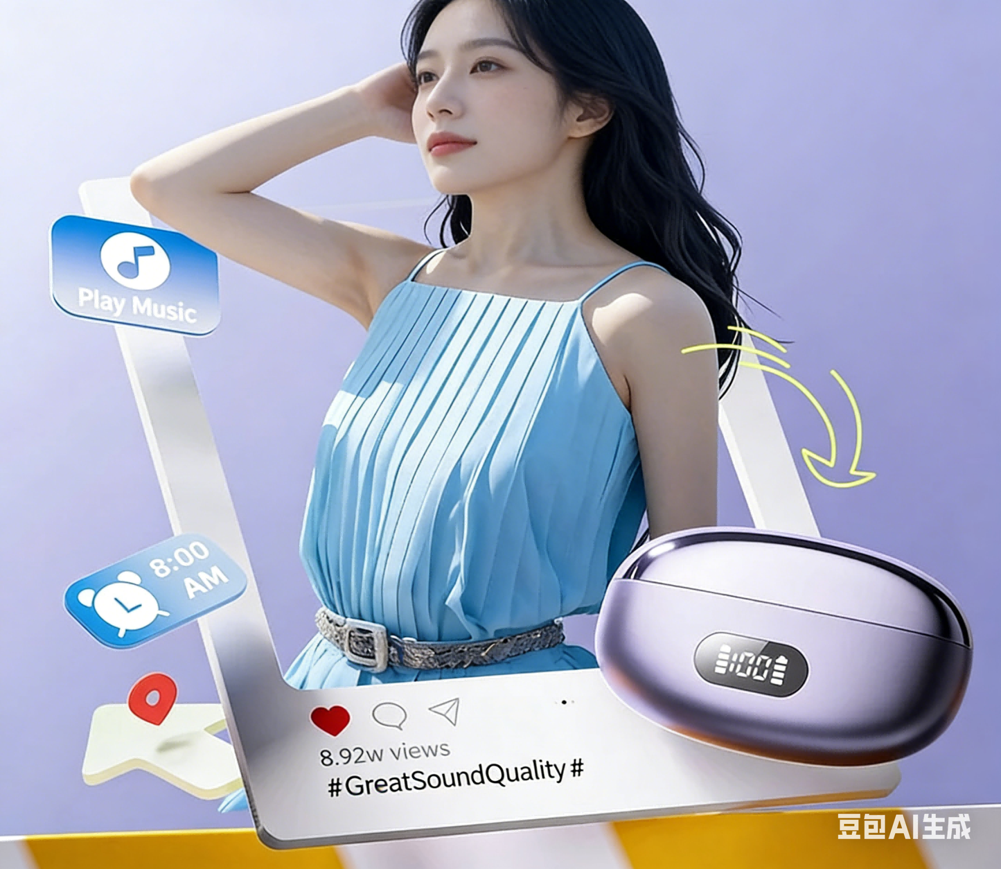 New open-type non-in-ear Bluetooth earphones