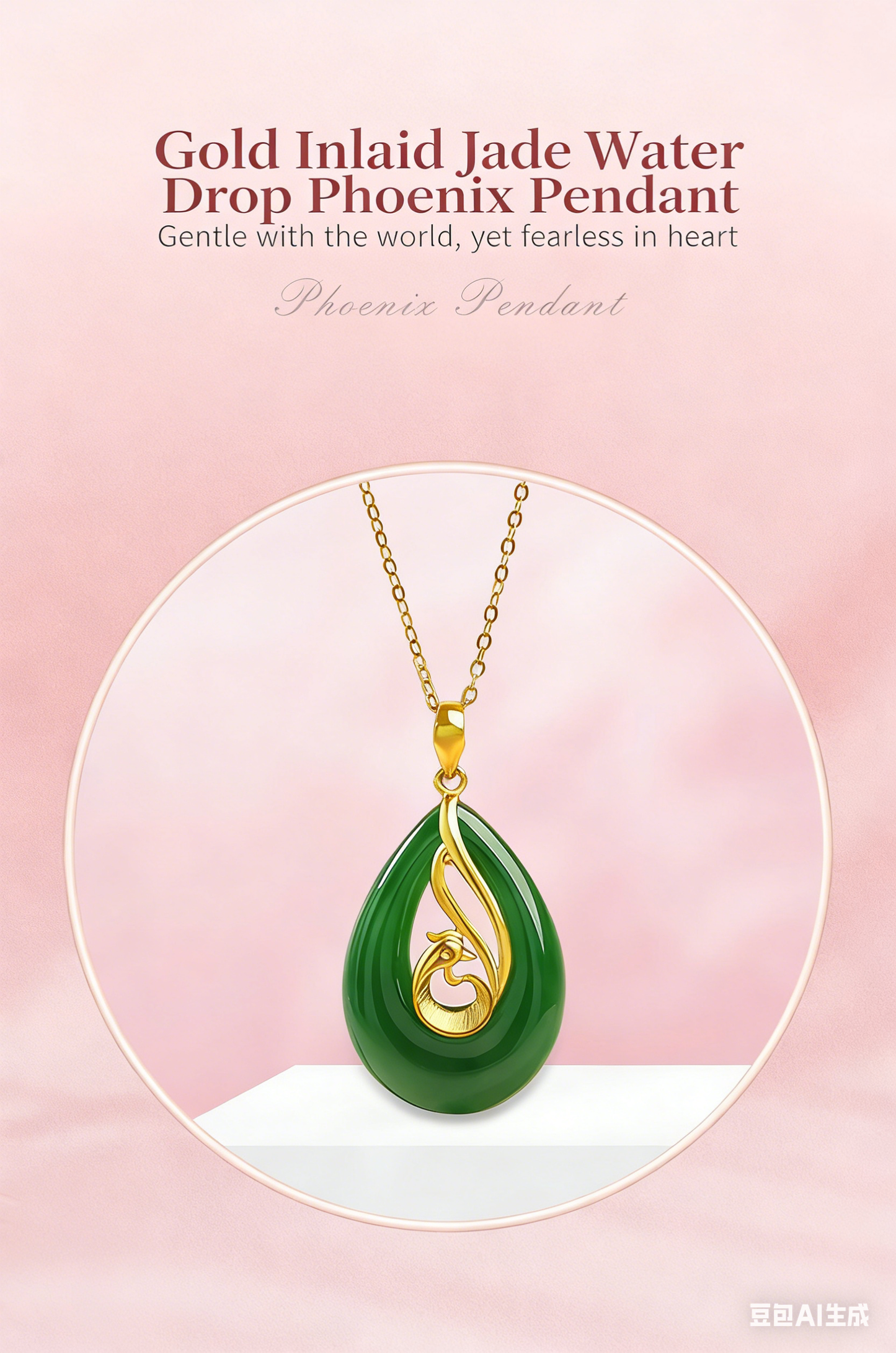 Natural Jadeite A-grade Pendant