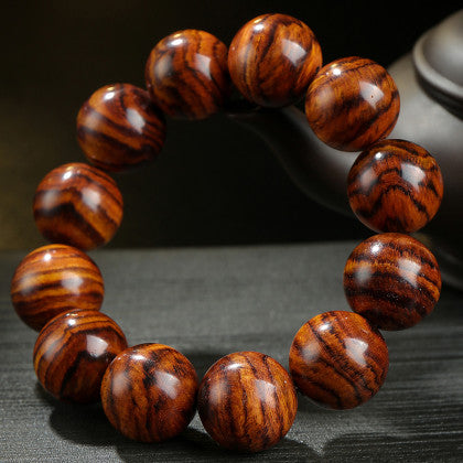 Men's premium agarwood bracelet