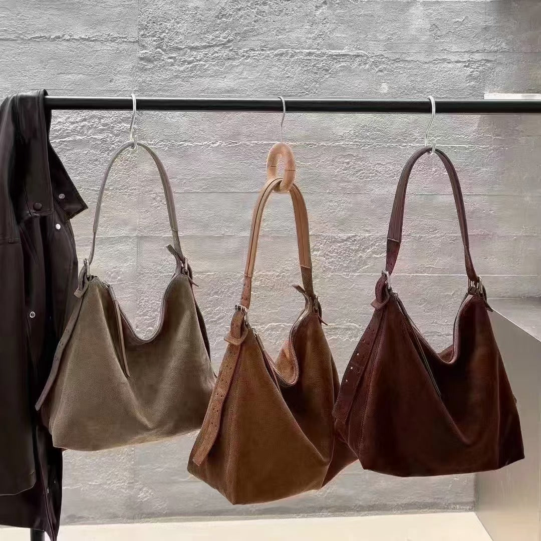 Womens Stylish High-Capacity Commuter Shoulder Bag
