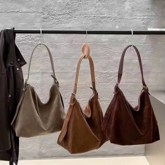 Womens Stylish High-Capacity Commuter Shoulder Bag