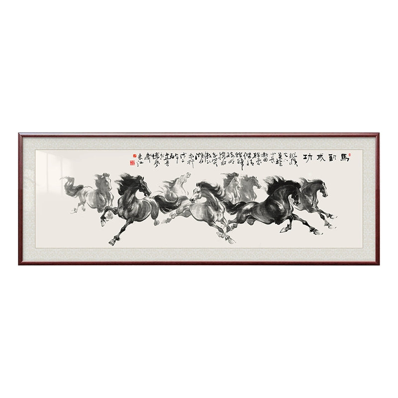Chinese style living room background decoration painting