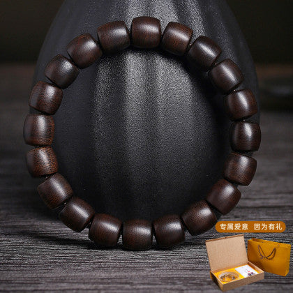 Men's premium agarwood bracelet