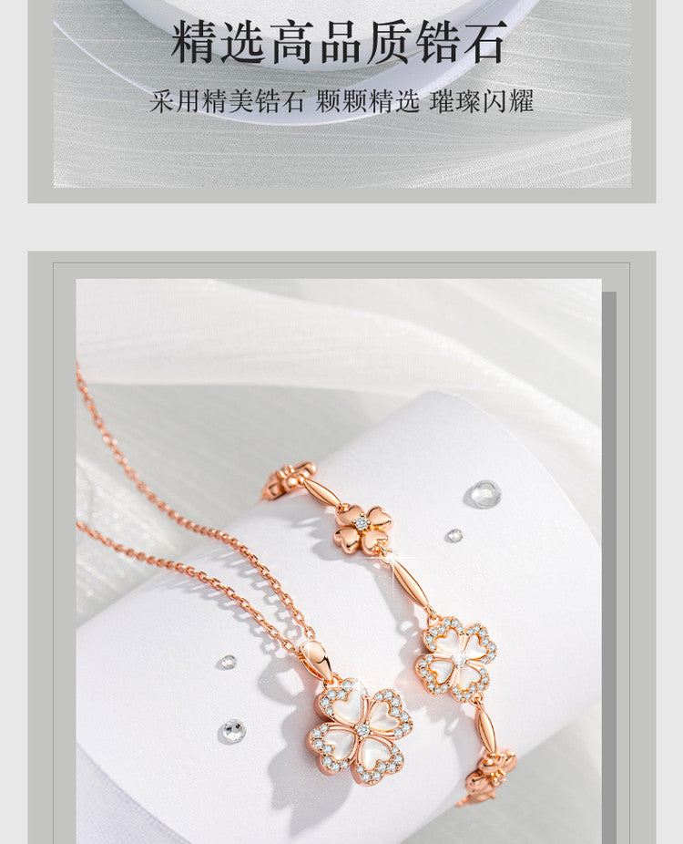 Rantai leher gelang berlian