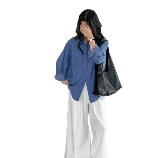 Womens Stylish Retro Large-Capacity Shoulder Bag